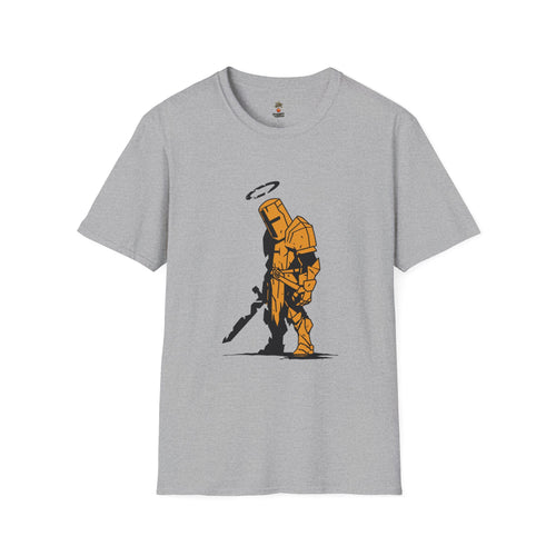 Knight Soldier T-Shirt — 'Oaths Break, Blades Don't' Graphic Tee