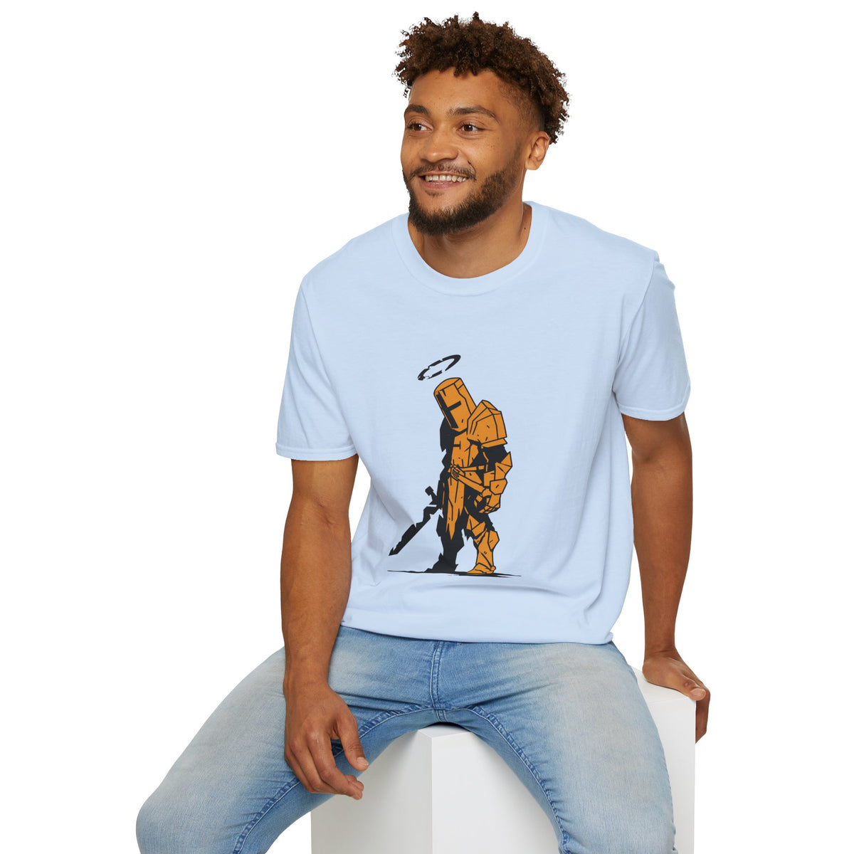 Knight Soldier T-Shirt — 'Oaths Break, Blades Don't' Graphic Tee
