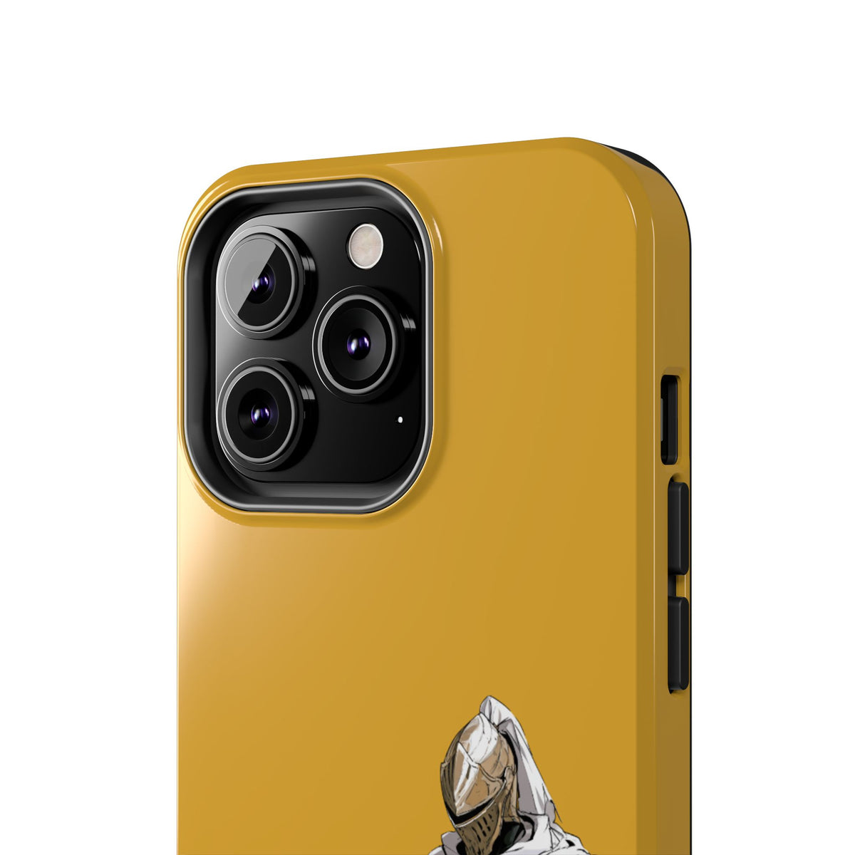 Knight Warrior Phone Case — Yellow Armor Protective Tough Case