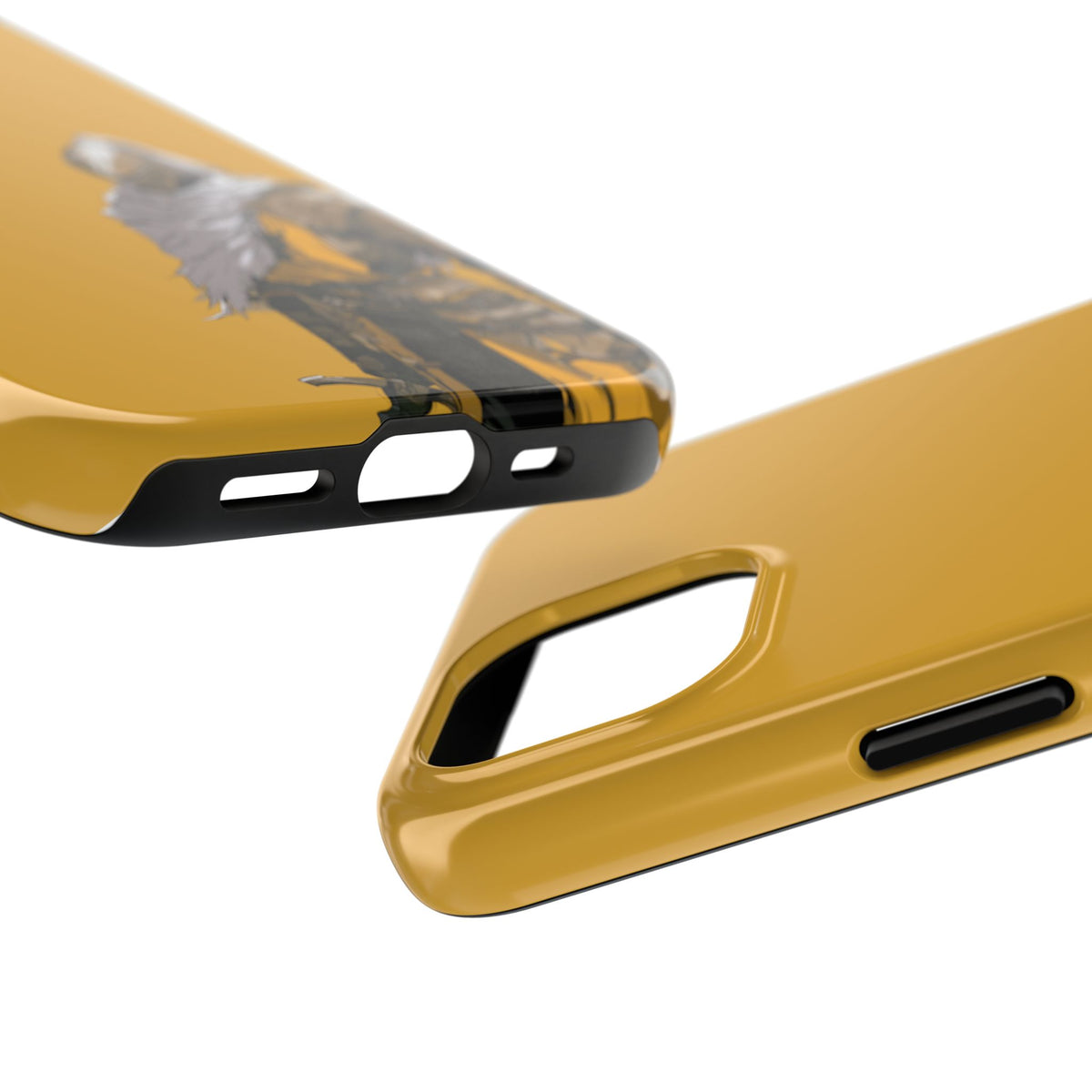 Knight Warrior Phone Case — Yellow Armor Protective Tough Case