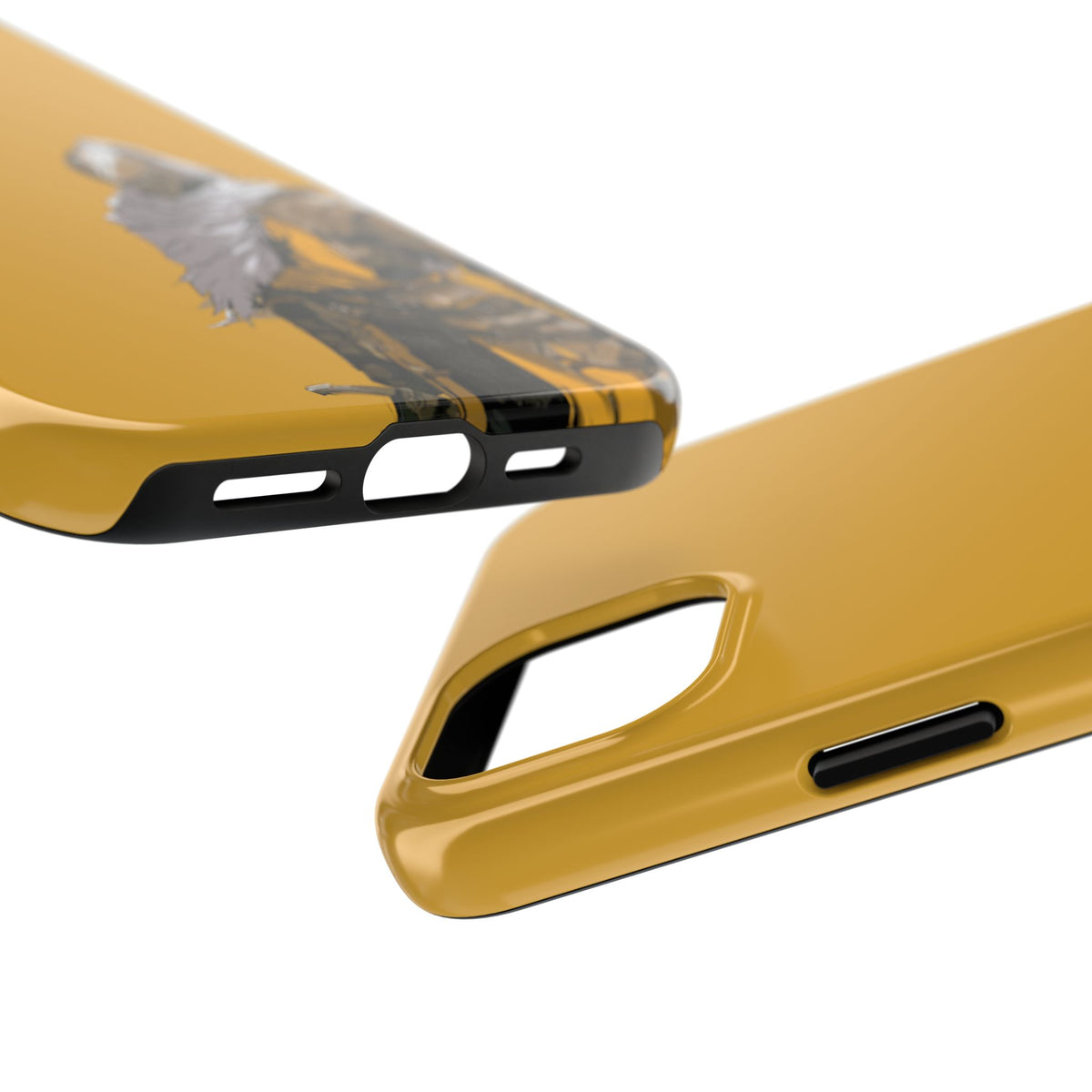 Knight Warrior Phone Case — Yellow Armor Protective Tough Case