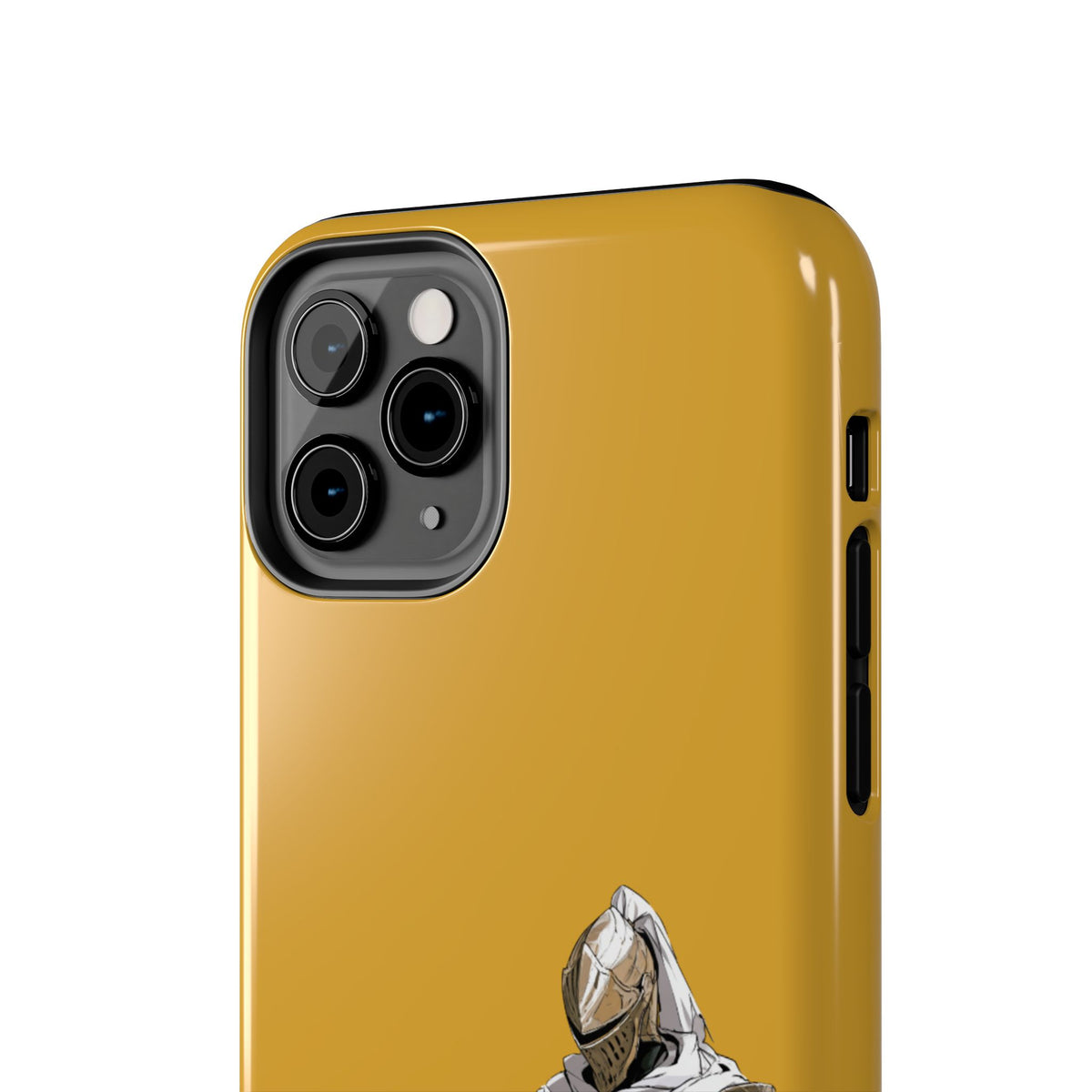 Knight Warrior Phone Case — Yellow Armor Protective Tough Case